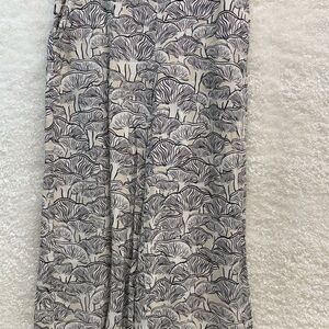 Rachel Zoe Black and White Wide Leg Pants